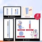 Long Lasting Face Make up Cosmetic Box - Image 6